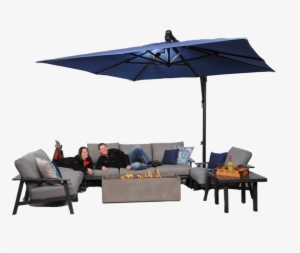 Mallin Dakoda Deep Seating Sectional - Patio Furniture Png