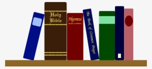 Books On Shelf Png Download - Clip Art