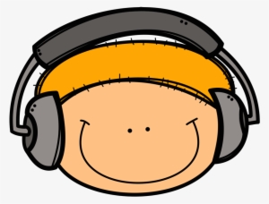 Boy With Headphones 1 - Clip Art