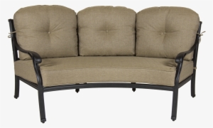 Gadson Castle Rock Crescent Patio Sofa With Cushions