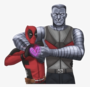 Png - Deadpool Colossus Fan Art