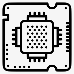 Arm Processor Comments - Chip Icon Svg