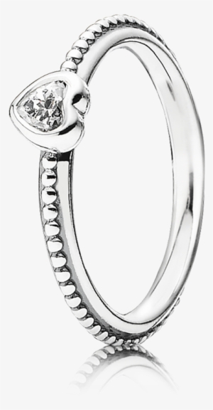 One Love Ring, Clear Cz - Pandora Rings