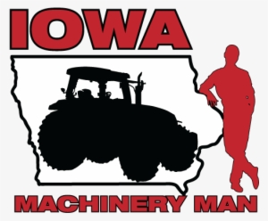 Iowa Machinery Man Logo - Agricultural Machinery