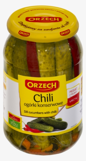 Dill Cucumbers With Chili - Orzech Leczo Pieczarkowe 500 G
