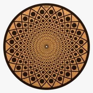 Black Hole Cork Slipmat - Glowtronics Black Hole