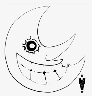 Soul Eater Moon / Lineart - Soul Eater Moon
