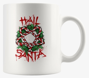 Hail Santa Candy Cane Summonings Mug 11oz - T-shirt
