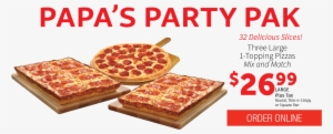 1 - 2 - - Papa's Pizza To Go