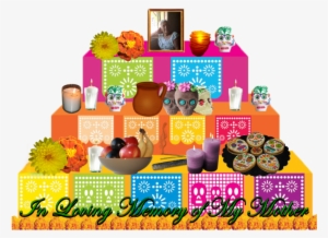 A15z6ih 573 Kb - Altar De Dia De Los Muertos Png