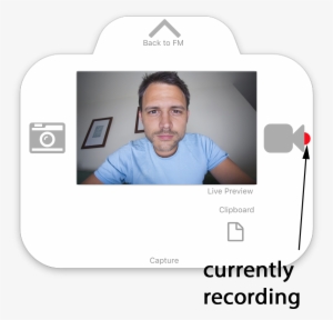 After The Video Has Finished Recording, A Preview Of - Photograph