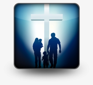 Family Going To Church Together