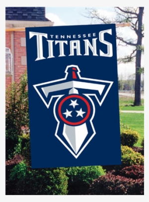 Tennessee Titans Applique Banner Flag - Tennessee Titans