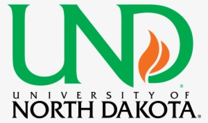 Vertical Und Logotype - University Of North Dakota Logo Png