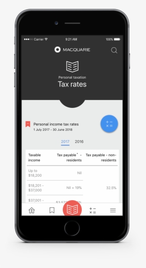 Little Black Book App - Mobile Phone