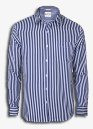 Shirt Striped Blue - Camisas Png