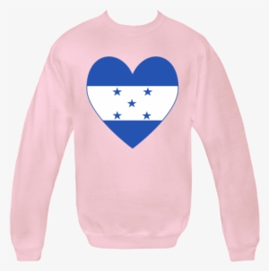 Design Features A Heart Shaped Flag Of Honduras Or - Blue Border Honduras Flag Heart Pillow Sham