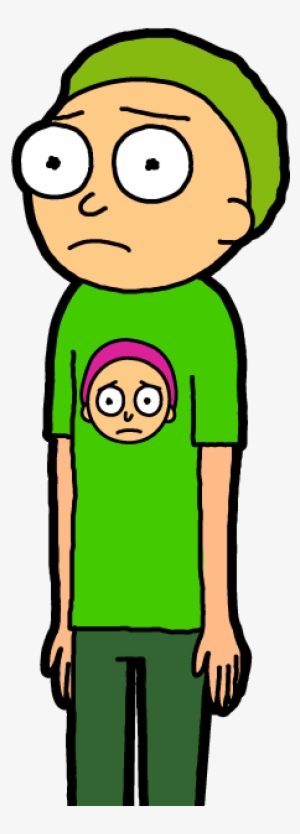 Green Shirt Morty - Rick And Morty Hawaii