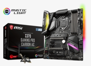 Intel Z370 Motherboards Z370 Gaming Pro Carbon Ac - Msi Z370 Gaming For Carbon Ac