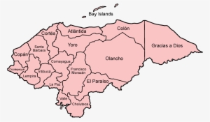 18 Departments Of Honduras