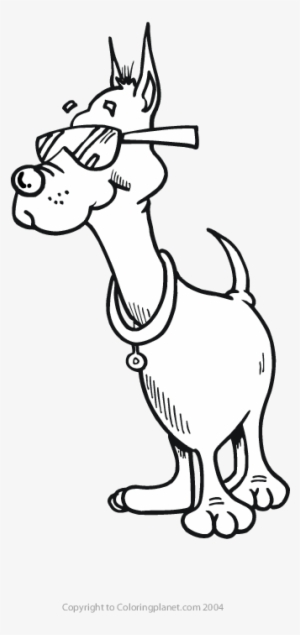 Boxer Coloring Page - Boxer