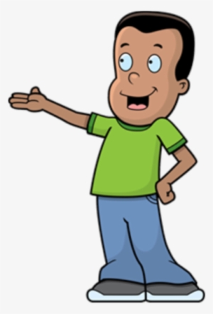 Boy With Green Shirt - Boy Presenting