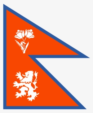 Redesignsnetherlands Flag In The Style Of Nepal - Triangle