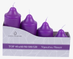 4 Christmas Candles - Candle