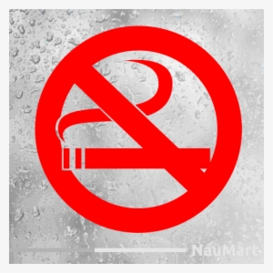 No Smoking Prohibition Sign - Notebook Journal Dot-grid,graph,lined : Water Drop
