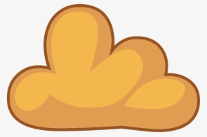 Orange Cloudy Without Bandages - Cloudy Bfdi Orange