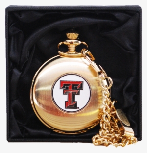 Pocket Watch - Suntime Ncaa Men's Texas Tech Red Raiders Pocket Watch