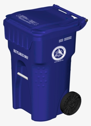 Recycle - Blue Recycle Bin Png