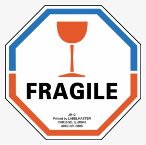 Fragile Label, Paper, 3" X 3" - Labelmaster Jr12 Fragile Label, Paper, 3" X 3"
