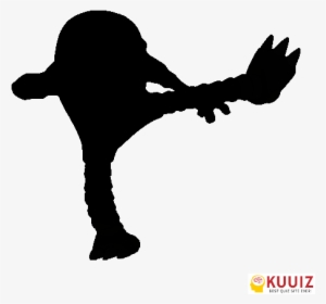 Hitmonlee - Pokemon Silhouettes Hitmonlee