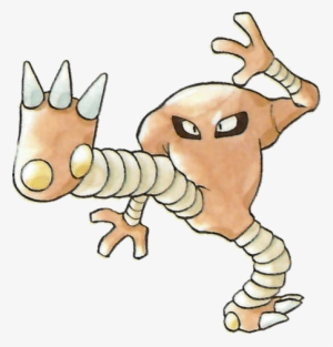 #hitmonlee From The Official Artwork Set For #pokemon - Hitmonlee Old