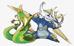 Picture - Primarina And Samurott Pokemon