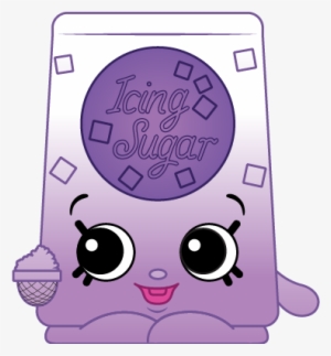 Iris Icing Sugar Ct Art - Shopkins Iris Icing Sugar