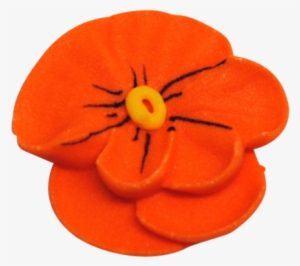 1" Royal Icing Pansy - Royal Icing