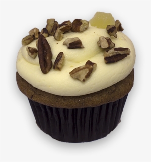 A Tropical Spice Cake With Crushed Pineapple, Shredded - Icing On The Cupcake