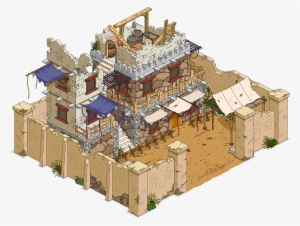 Bandit Fort Menu - Simpsons Tapped Out Buildings Levels