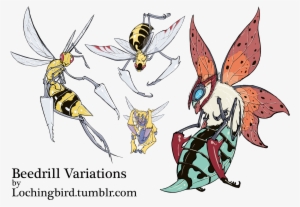 Beedrill Fusions - Beedrill Variations