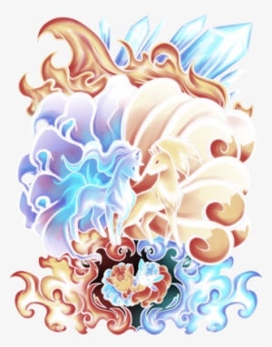 Nine Tales Of Ice And Fire - Ninetales Ice And Fire