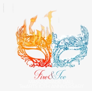 Elegant, Serious Logo Design For Texarts By Lei - Transparent Fire & Ice