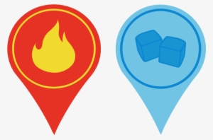 Surviving The Ice Age Might Be Worth It Though Because - Fire And Ice Icons