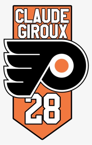 Logotype Philadelphia Flyers Claude Giroux - Philadelphia Flyers Logo