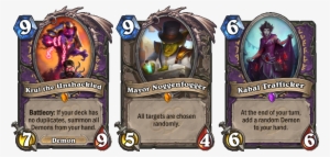 That Doesn't Mean That These Are The Dregs Of The Set, - Sleep With The Fishes Hearthstone