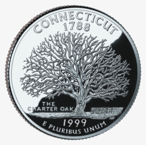 1999 Ct Proof - Connecticut Quarter