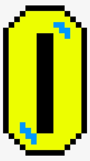 Coin - Phone Pixel Art Png