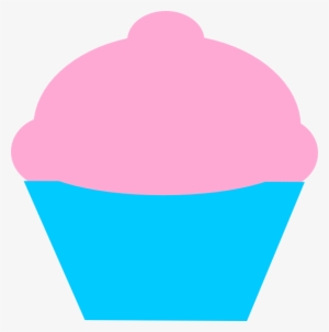 Cupcake Pink Vector Png