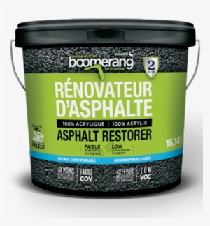 Asphalt Restorer, 100% Acrylic - Patrick Morin Centre De La Rénovation
